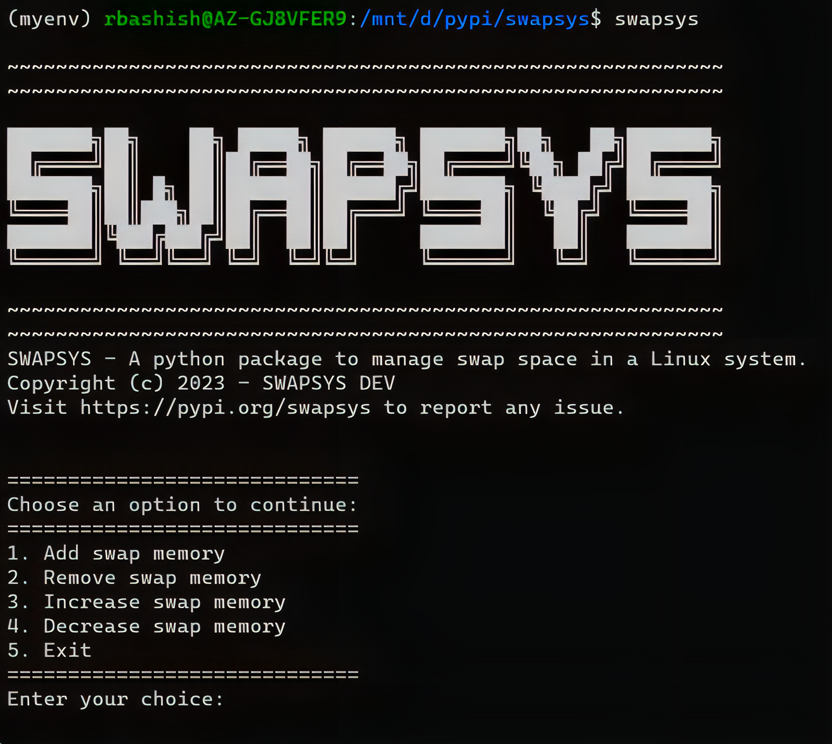 SwapSys preview